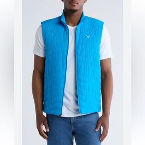 Callaway SMU Quilted Puffer Golf Best Mens Small New With Tags